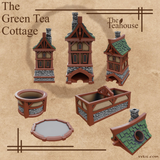6 Teahouses Bundle - 3D Print Files