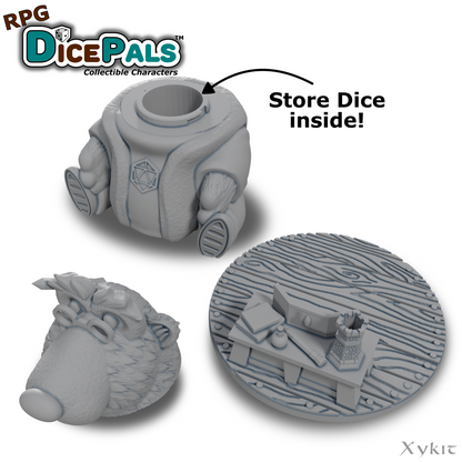 Herman RPG Dice Pal - 3D Print File