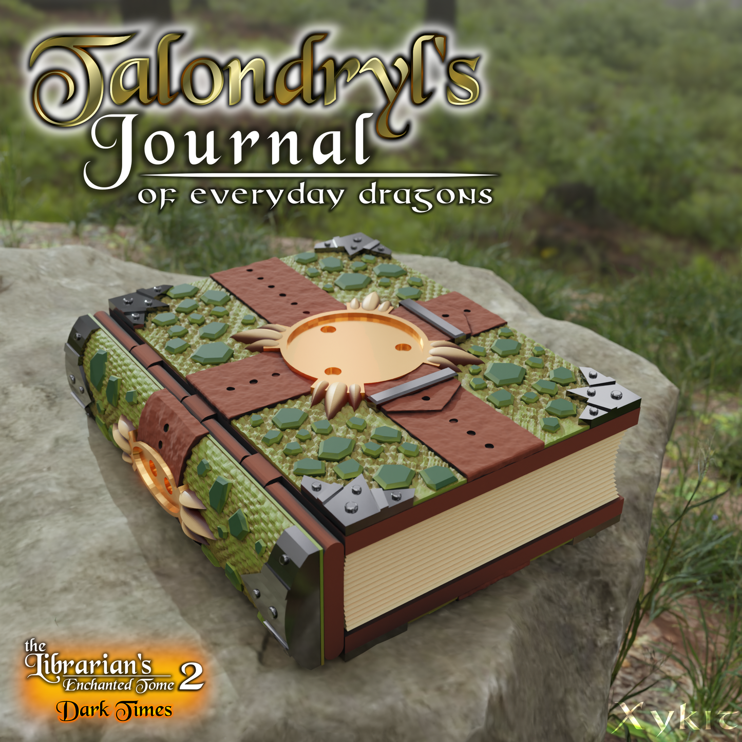 Devdyn Talondryl's Journal of Everyday Dragons Tome Upgrade - 3D print files