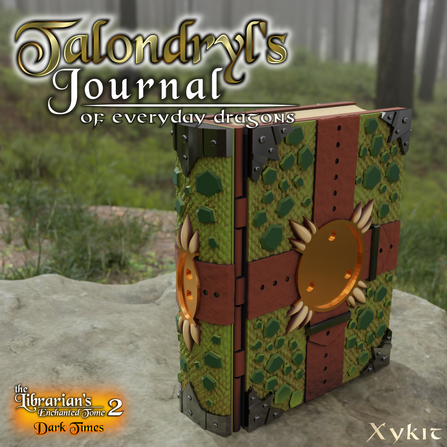 Devdyn Talondryl's Journal of Everyday Dragons Tome Upgrade - 3D print files