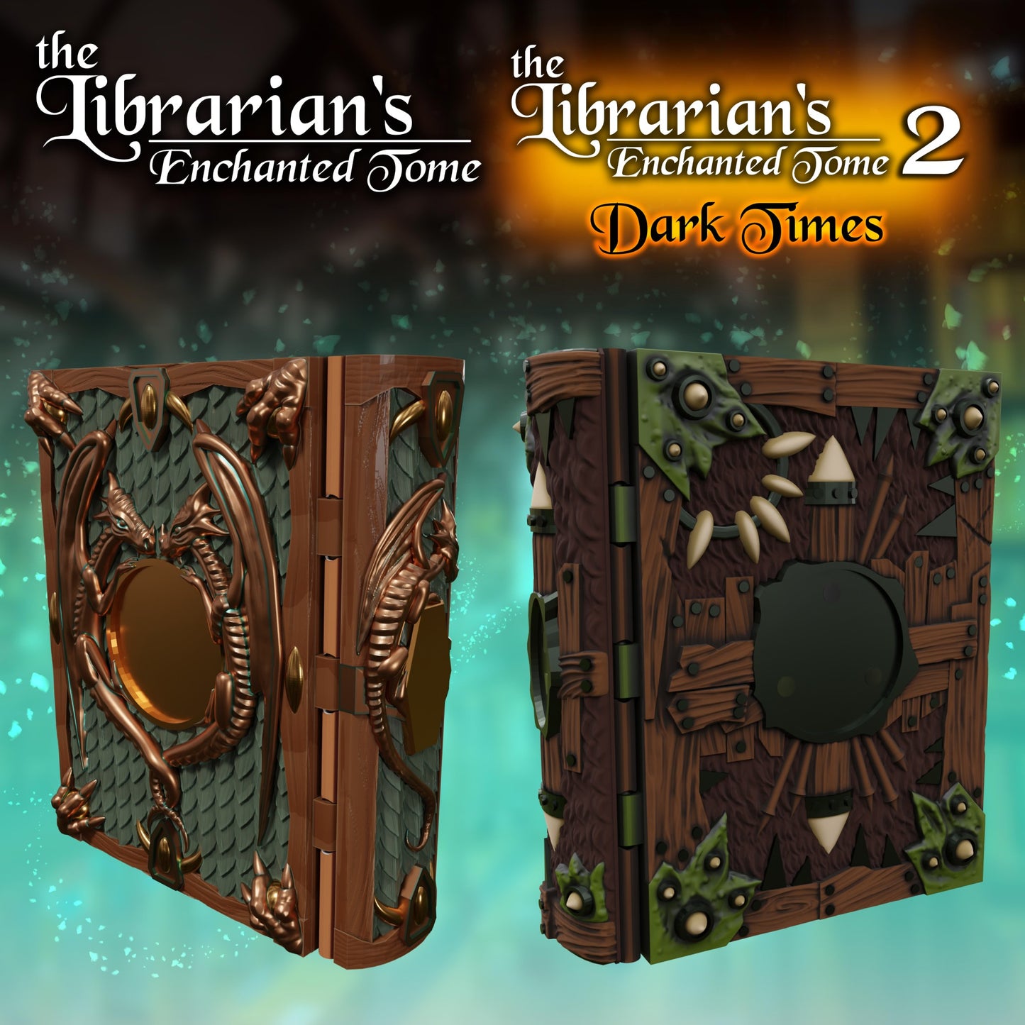 Librarian's 1 & 2 Complete Bundle - 3D Print Files