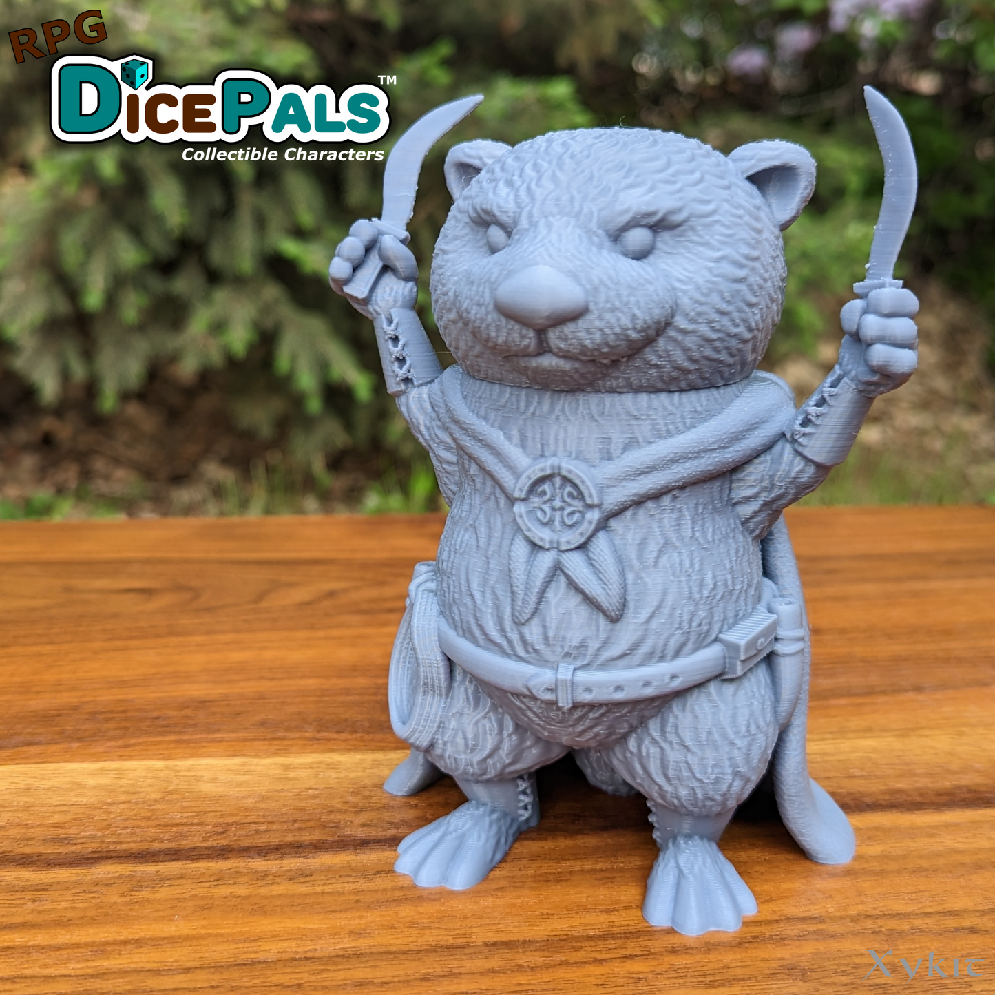 Otto the Otter Rogue RPG Dice Pal - 3D Print File