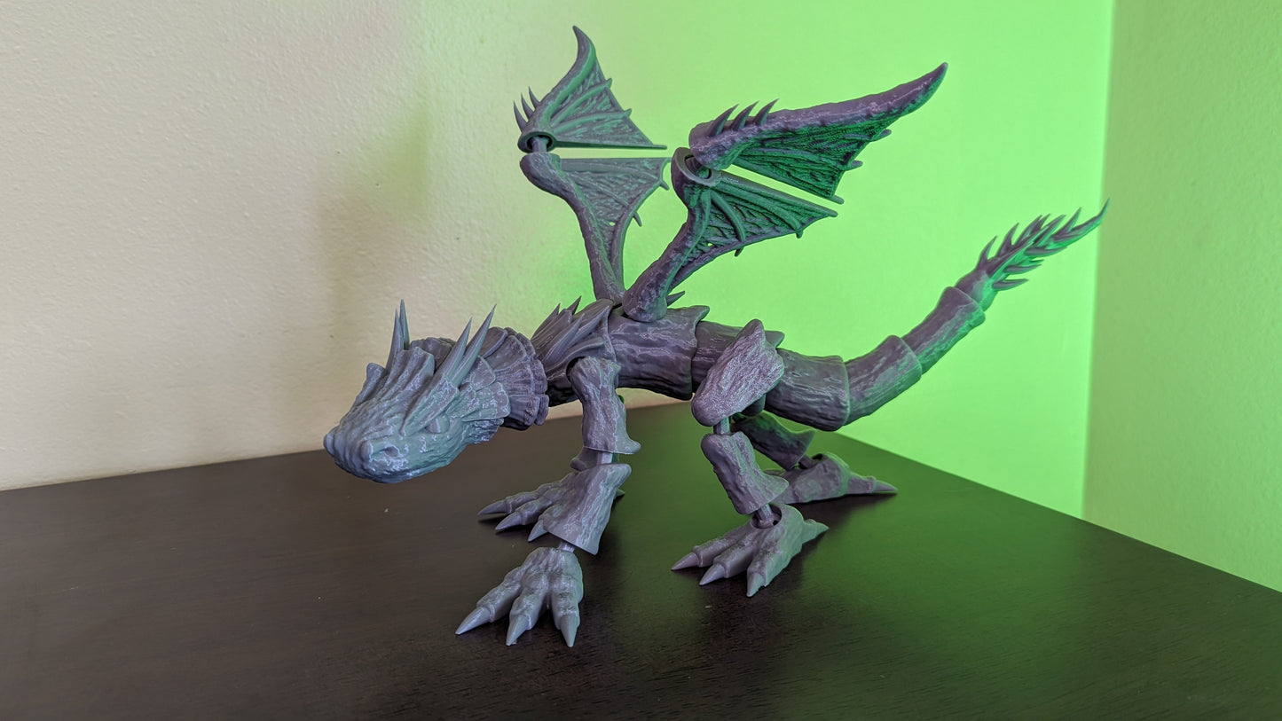 Spruce Wing Dragon - 3D printable files