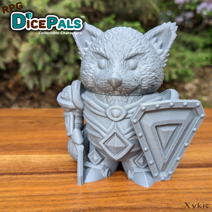 Rowan the Red Panda RPG Dice "Pal-adin" - 3D Print File