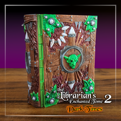 The Librarian's Enchanted Tome 2 - Dark Times - 3D print 3MF & STL files