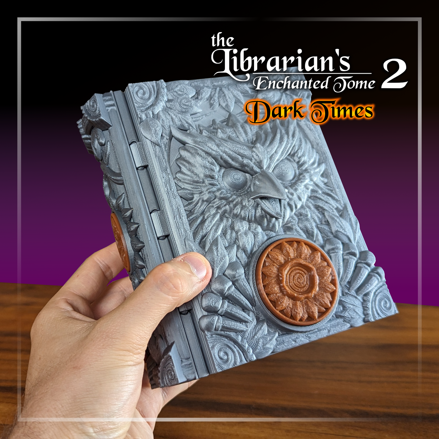 The Librarian's Enchanted Tome 2 - Dark Times - 3D print files