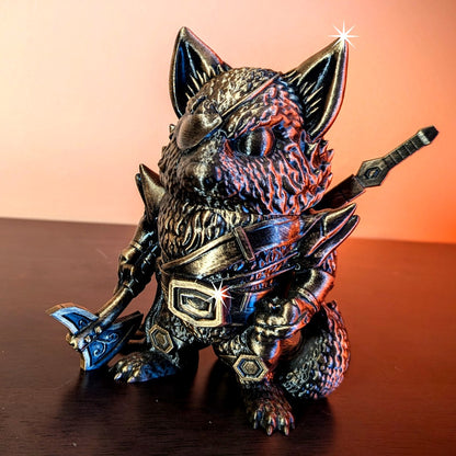 Gunther the Wolf Hunter RPG Dice Pal - 3D Print File