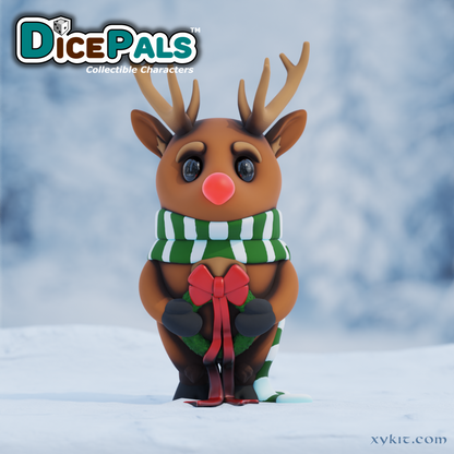 Reindeer Dice Pal - 3D Print File