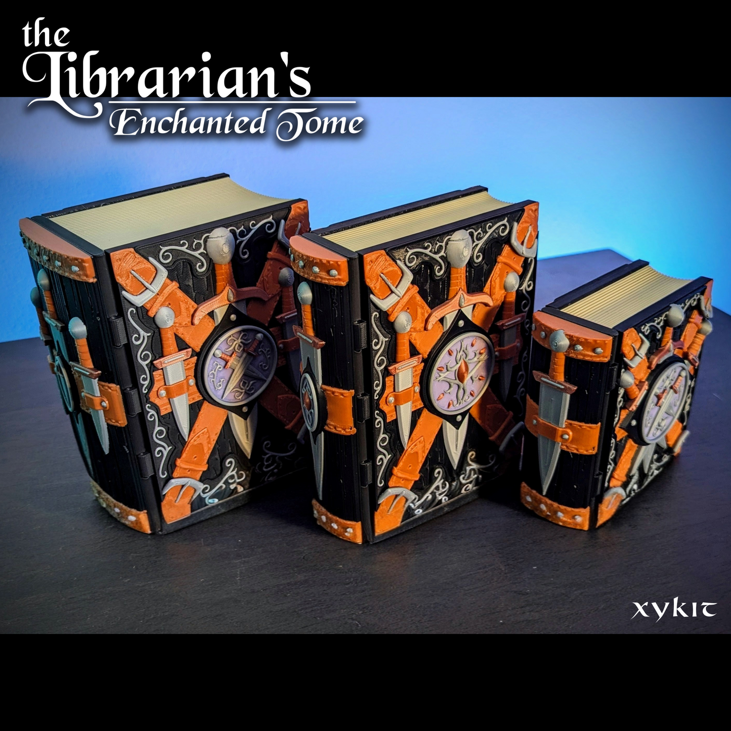 Rogue Tome Set of 3 - 3D Printing Files