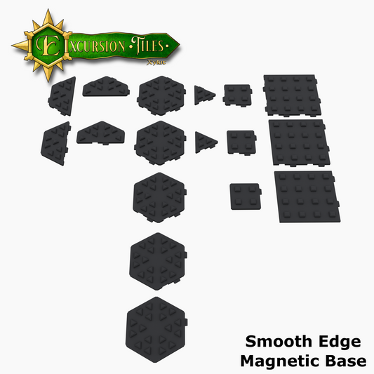 Smooth Edge - MAGNETIC - Base Grids for Excursion Tiles