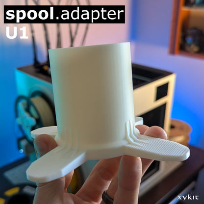 Snapmaker U1 Filament Spool Adapter - 3D printing files