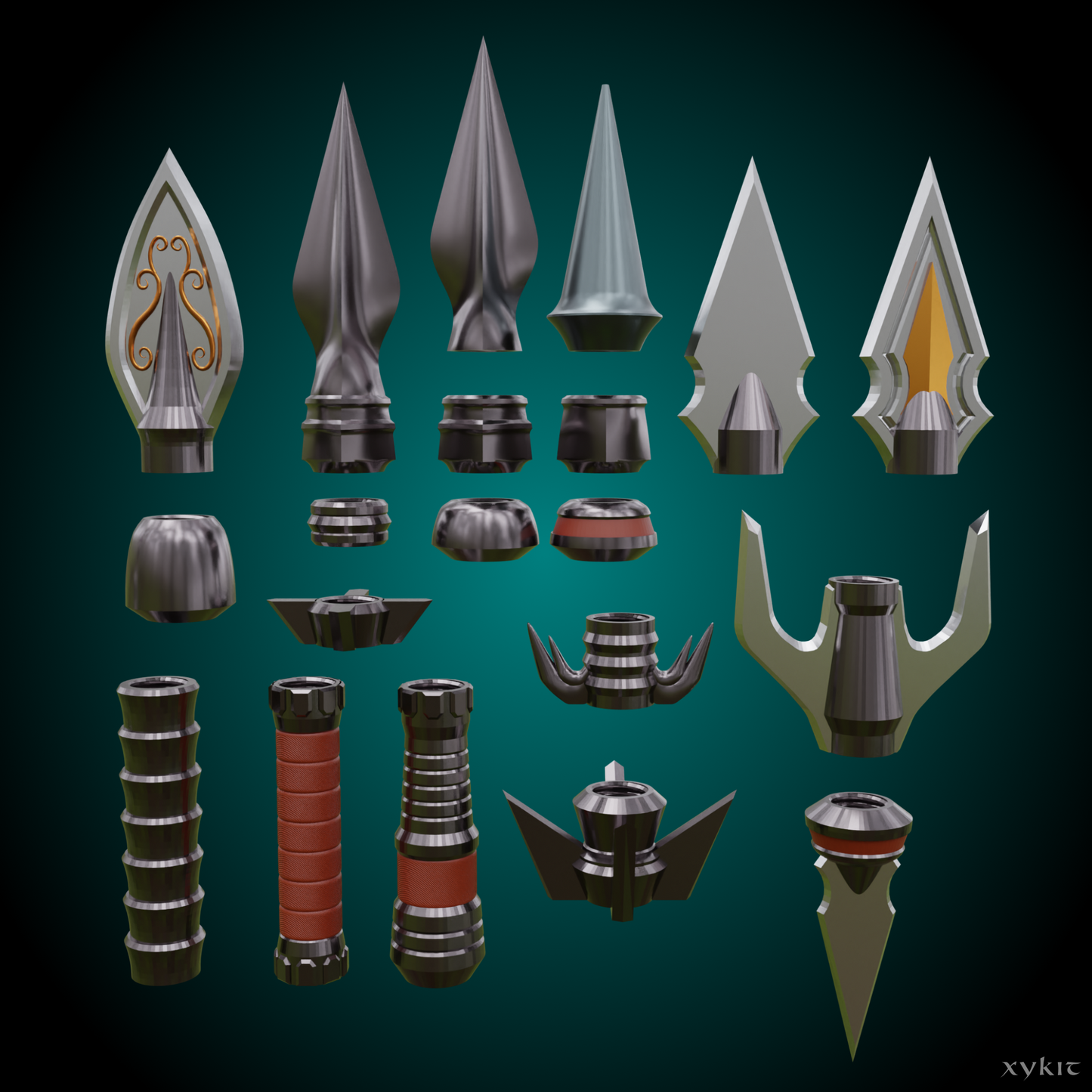 Spears and Polearms