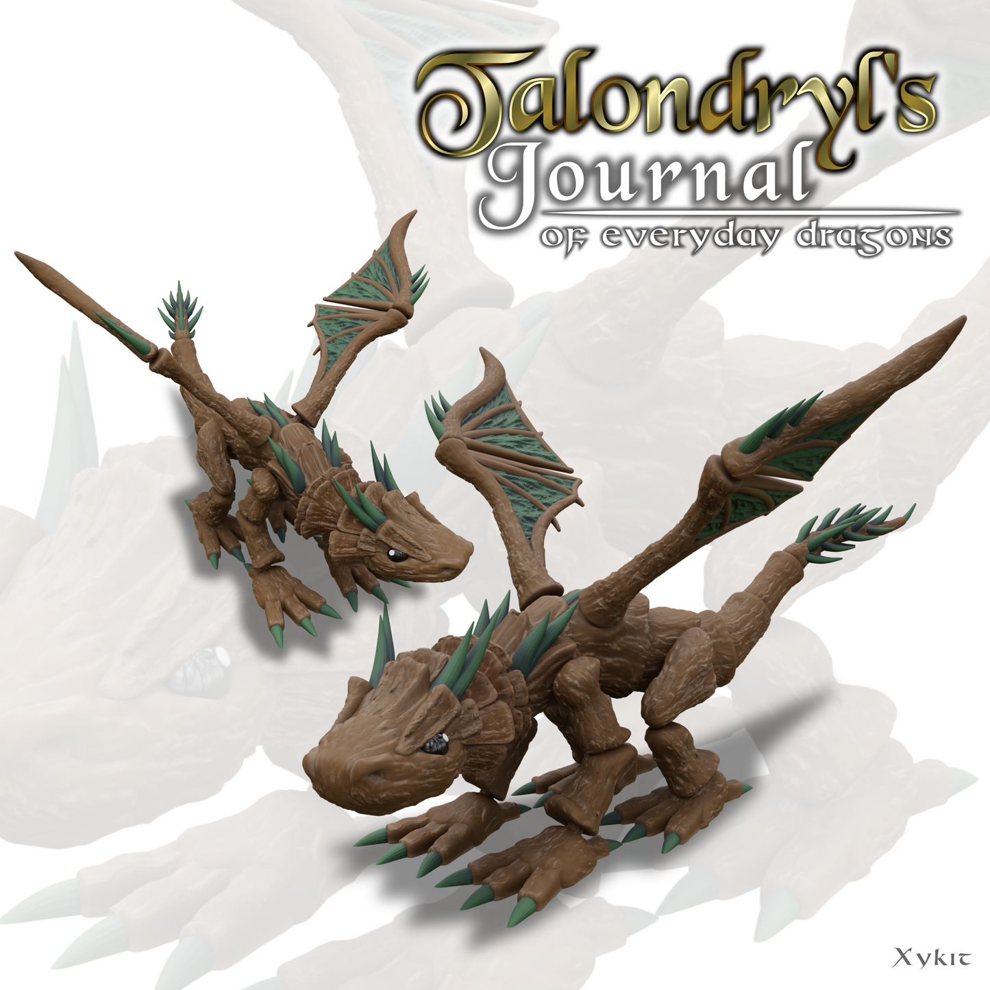 Spruce Wing Dragon - 3D printable files