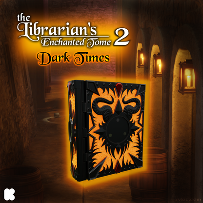 The Librarian's Enchanted Tome 2 - Dark Times - 3D print files