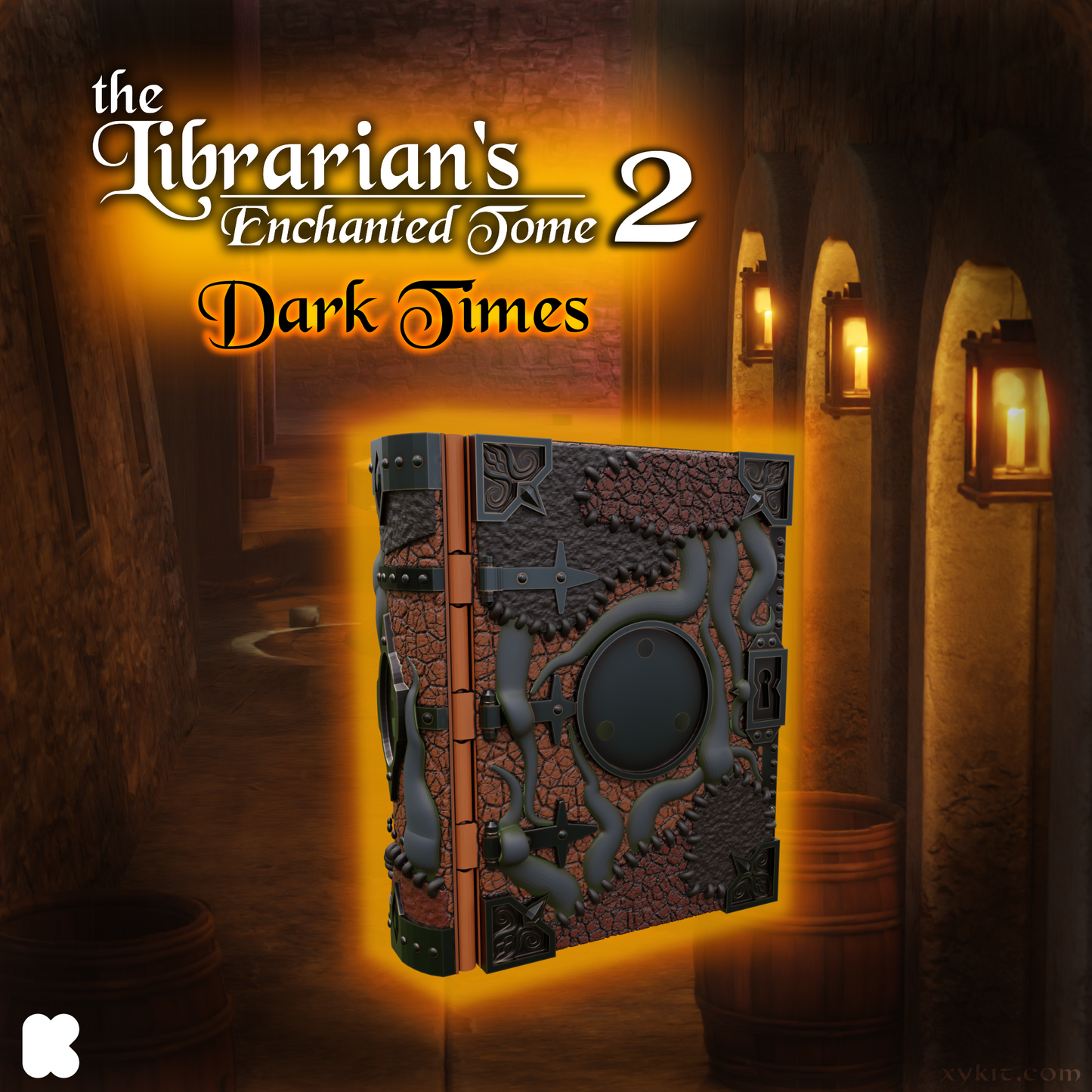 The Librarian's Enchanted Tome 2 - Dark Times - 3D print 3MF & STL files