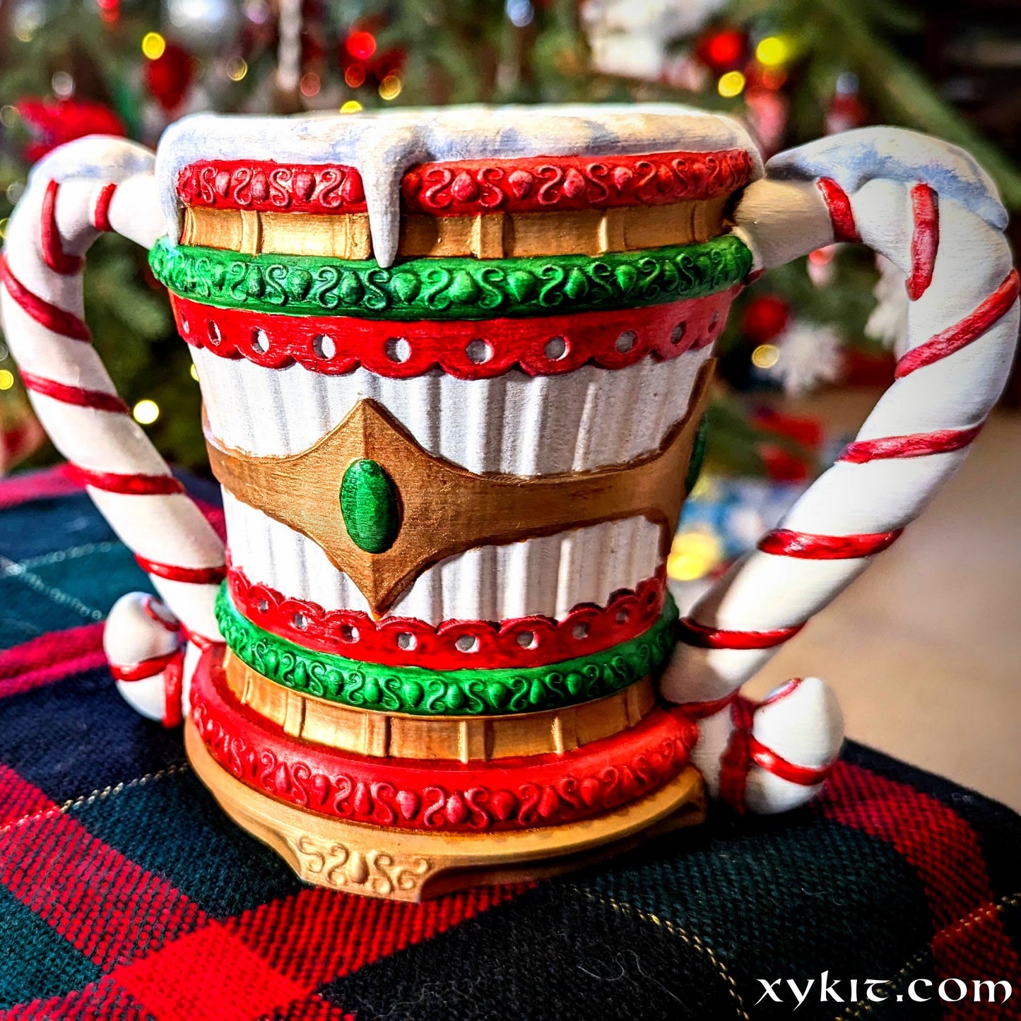 Christmas Mug Soda Can Cozy - 3D printing files