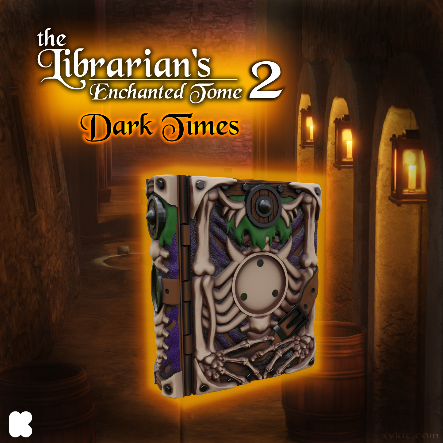 The Librarian's Enchanted Tome 2 - Dark Times - 3D print files