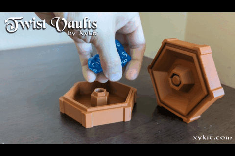 Twist Vaults - 3D printing files