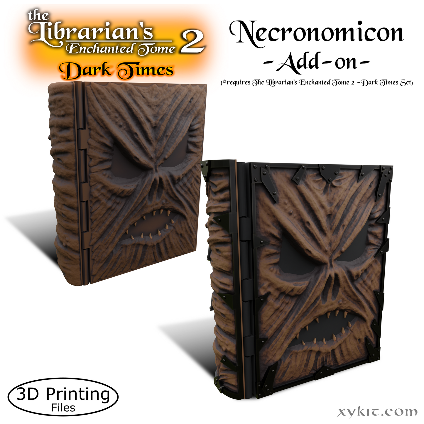 Necronomicon, Add-On Tome Covers / Spines