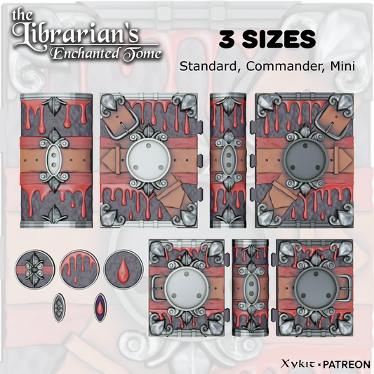 Blood Hunter Tome set of 3 - 3D Printing Files