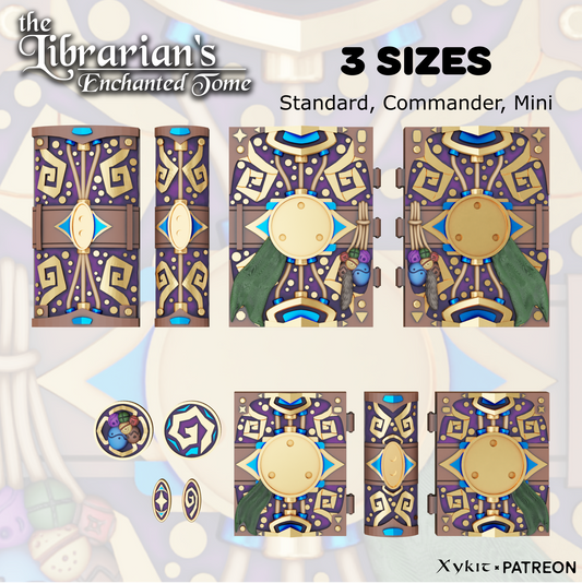 Wizard Tome set of 3 - 3D Printing Files