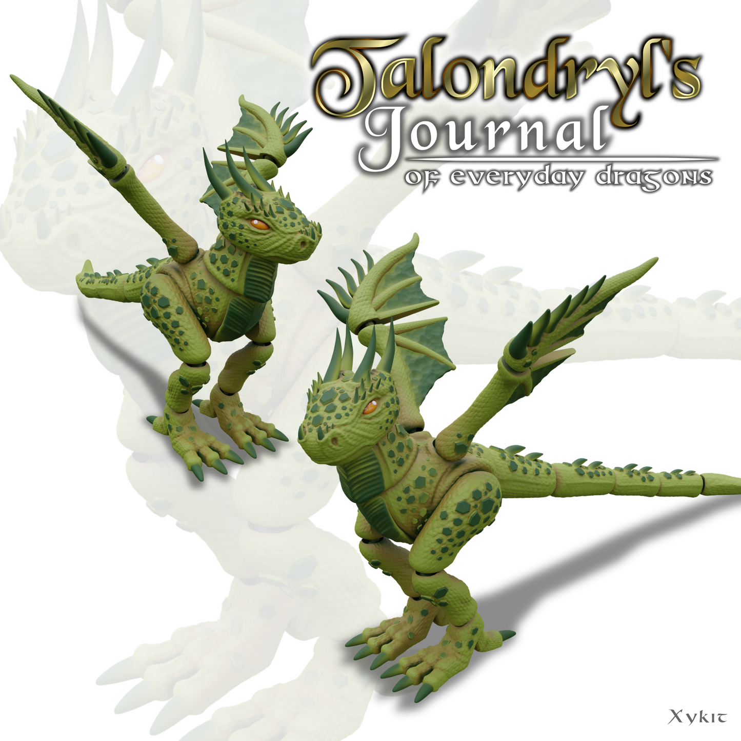 Grass Hopper Wyvern - 3D printable files