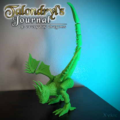 Grass Hopper Wyvern - 3D printable files