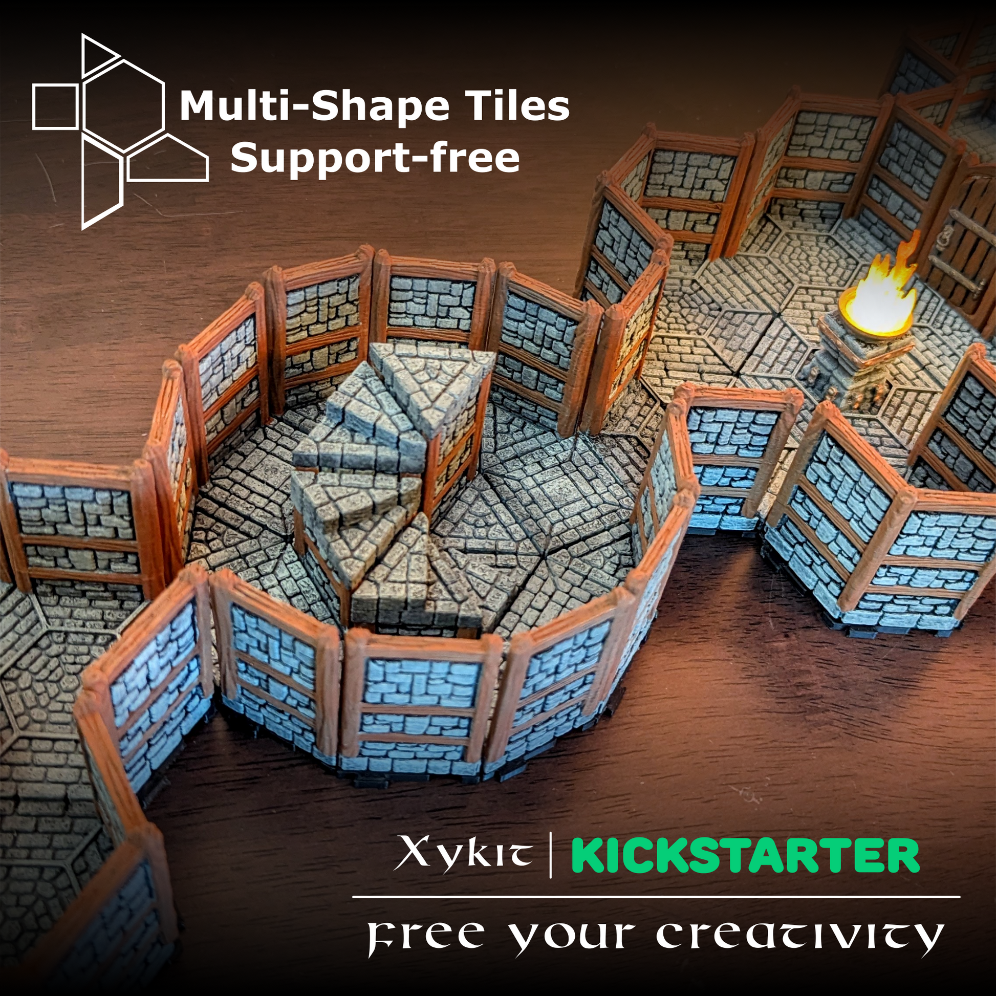 Excursion Tiles - DOVETAIL Base Set - 3D Printing Files – Xykit