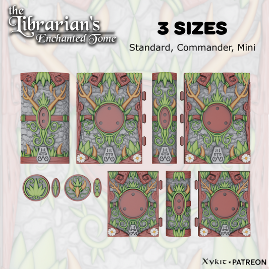 Druid Tome set of 3 - 3D Printing Files