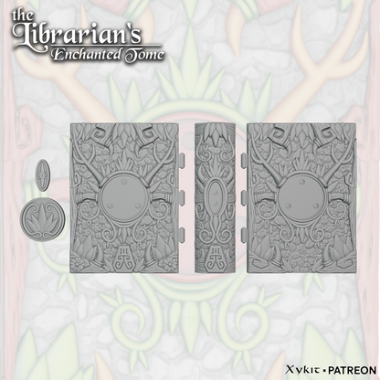 Standard Druid Tome - 3D Printing Files