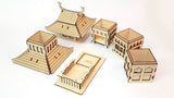 pagoda dice tower components