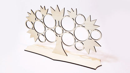 Laser Cut - Earring Holder Tree Large - (Digital Download)