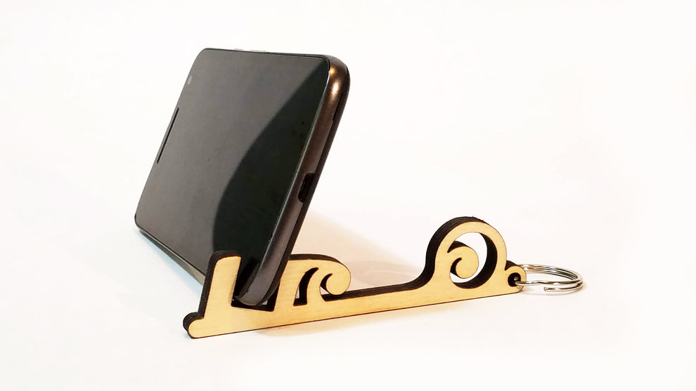 FREE Vintage Key-chain Cell Phone Holder - SVG and STL (Digital Downlo ...