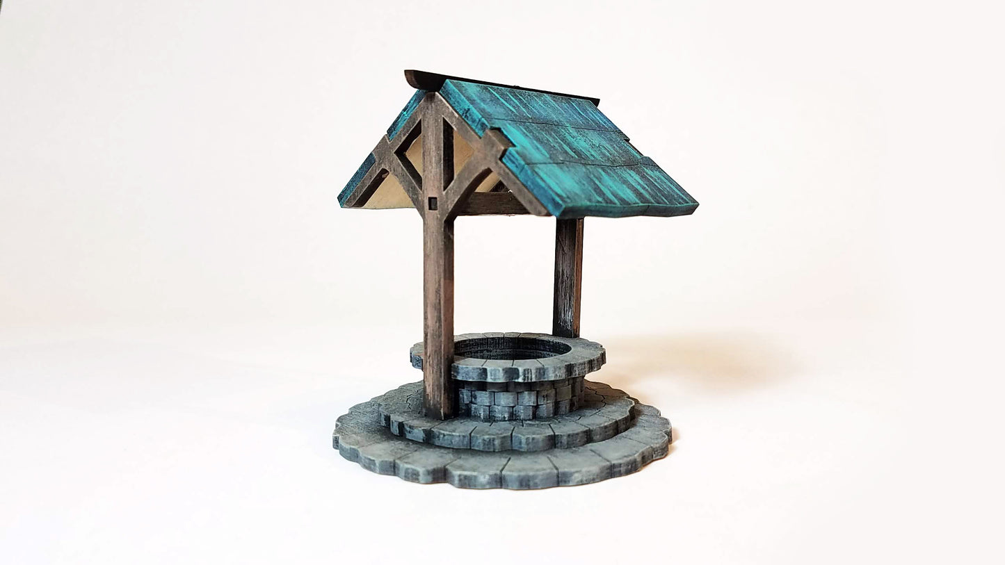 FREE Laser Cut -Wishing Well - Scatter Terrain (Digital Download)