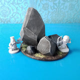 FREE - 3d Printed Rocks - Scatter Terrain (.stl file)
