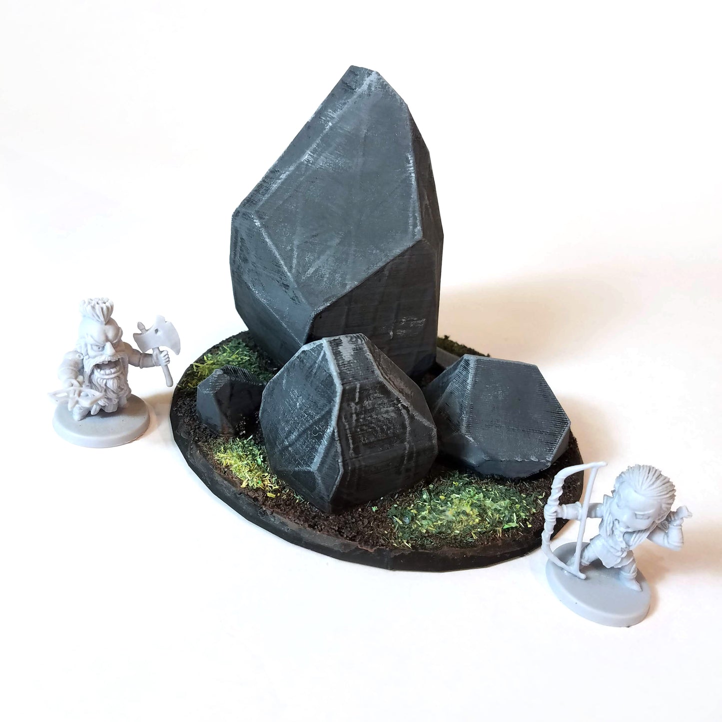 FREE - 3d Printed Rocks - Scatter Terrain (.stl file)