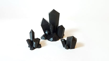 3d Printed Crystals - Scatter Terrain (.stl file)