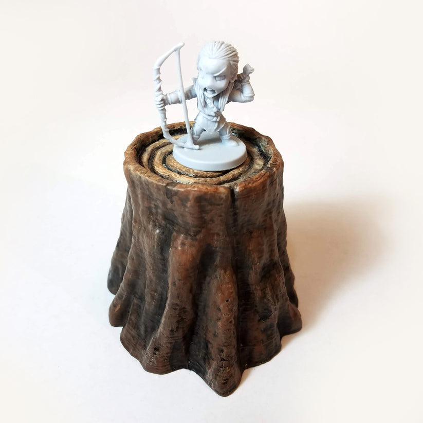 Tree Stump Stl File FREE - 3d Printable Tree Stump - Scatter Terrain (.stl file) – Xykit