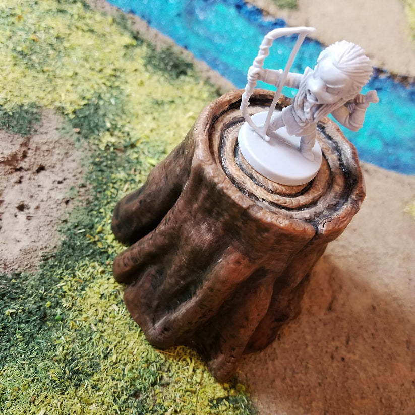 FREE - 3d Printable Tree Stump - Scatter Terrain (.stl file) – Xykit