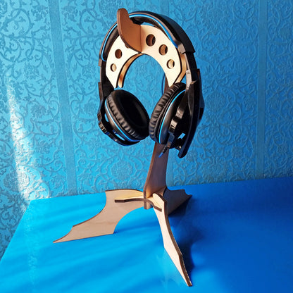 Laser cut Headphone Stand (vector file) digital download