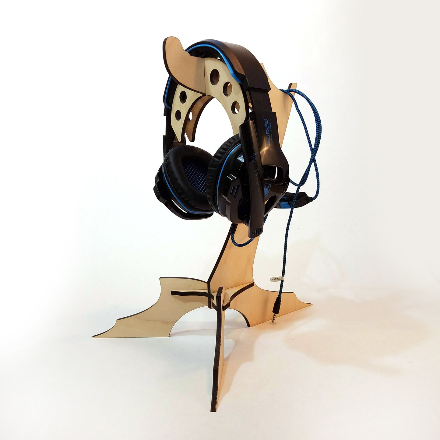 Laser cut Headphone Stand (vector file) digital download