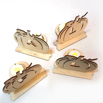 Laser Cut - Fall Spelling Pumpkin Luminary Designs - (Digital Download)