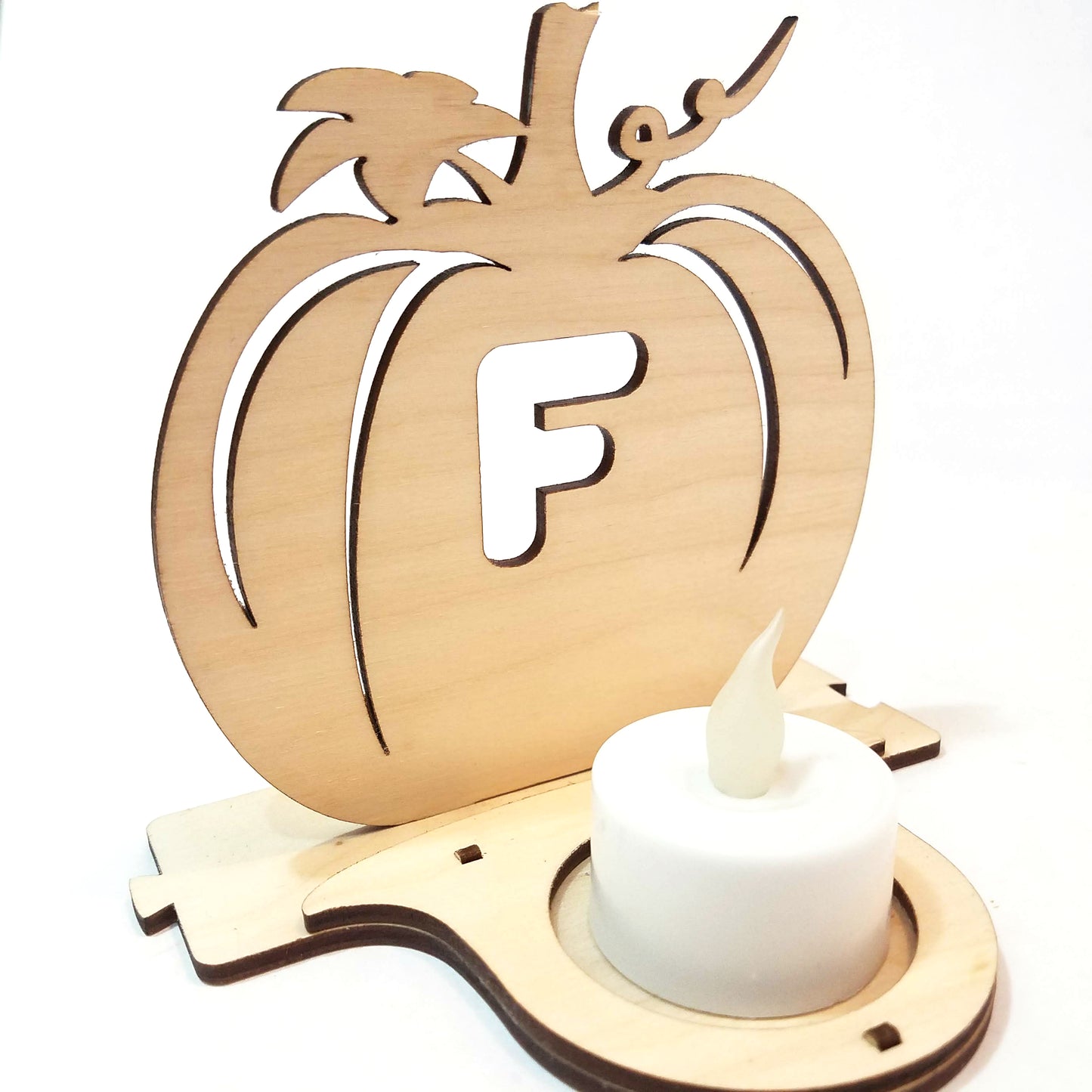 Laser Cut - Fall Spelling Pumpkin Luminary Designs - (Digital Download)