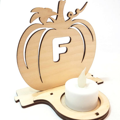 Laser Cut - Fall Spelling Pumpkin Luminary Designs - (Digital Download)