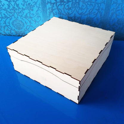 Laser Cut - 10" x 10" Crafting box (Digital download)