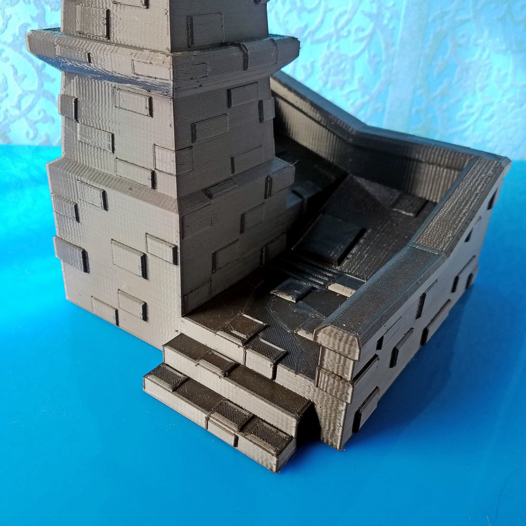 3D Castle Dice Tower Tower Defense (.stl file) Xykit