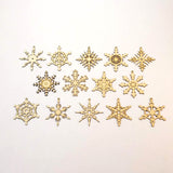 Snowflake Ornaments SVG - 14 designs - Christmas Craft Files - (Digital Download)