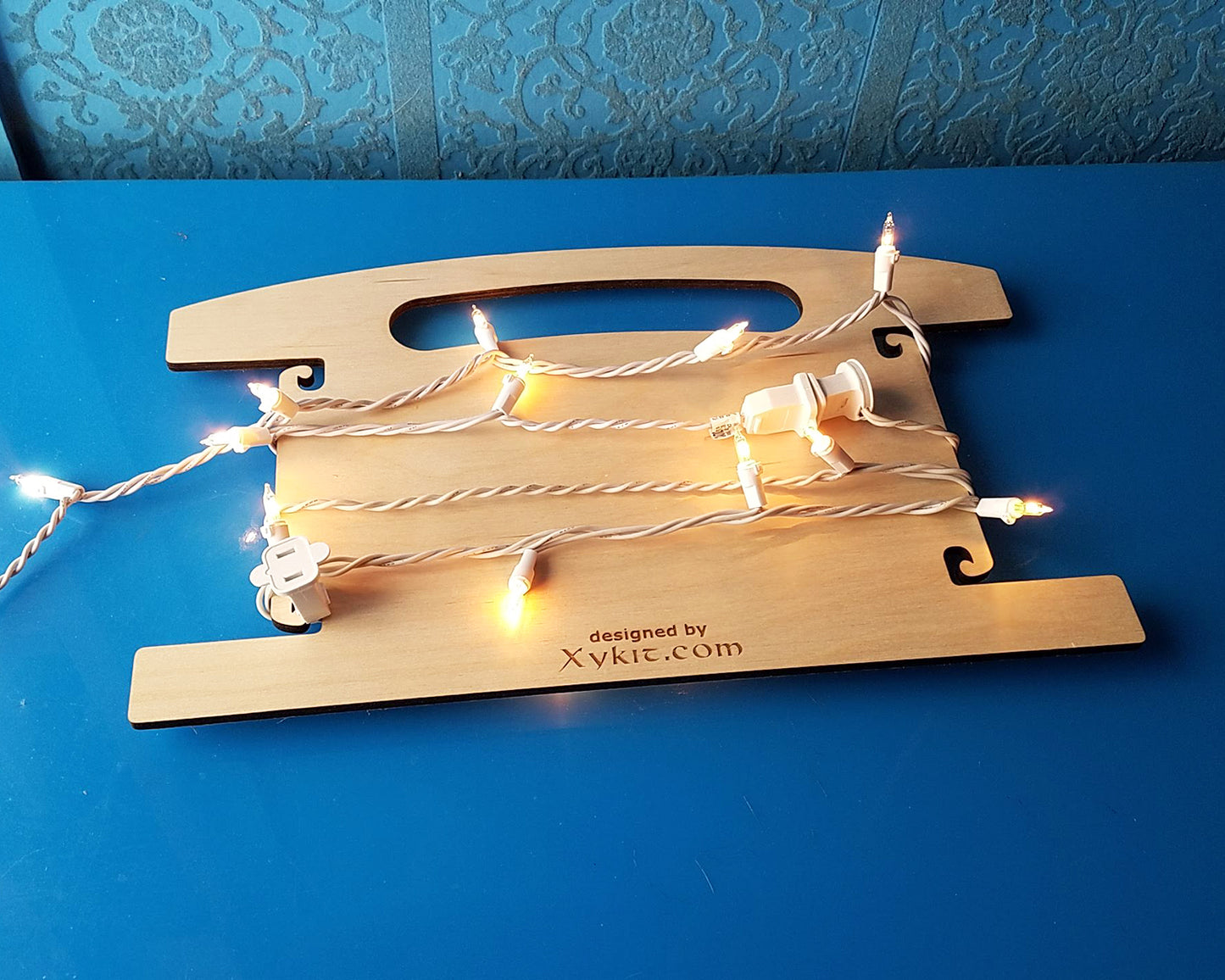 FREE Laser Cut - Christmas Light Holder (Digital Download)