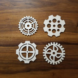 Steampunk Gear Coasters - 12 Designs (digital download)