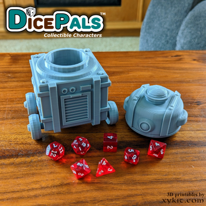 5C-00T Robot Dice Pal - Series 1 - 3D print files